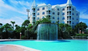 Hilton Grand Vacations Club at Seaworld International Center Hilton Grand Vacations Club at Seaworld International Center Pool and Waterfall