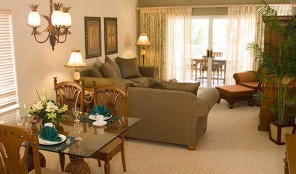 Kona Coast II Kona Coast II Living and Dining Areas