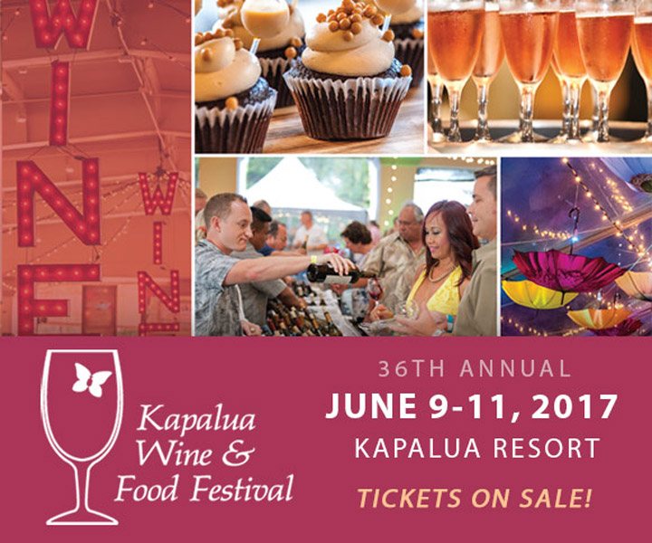 The 36th Annual Kapalua Wine & Food Festival